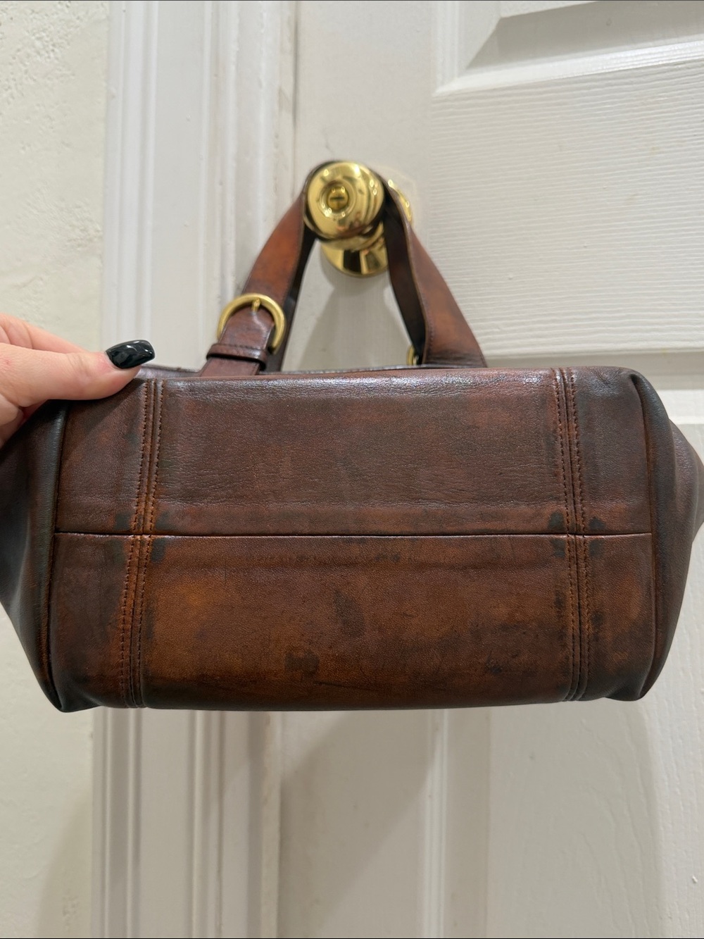 Vintage Coach Waverly Tote Bag 4133 - Picture 10 of 13